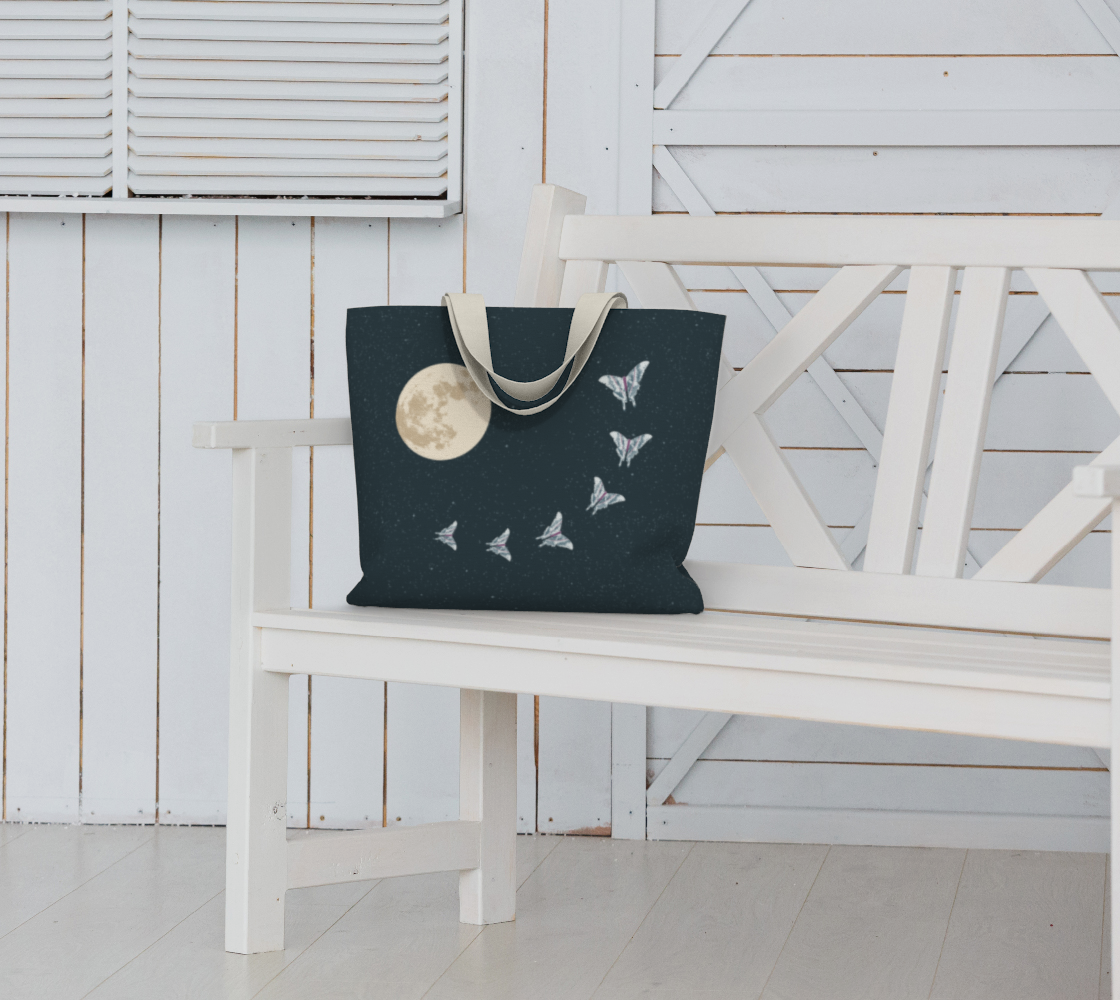 Midnight Moon Market Tote