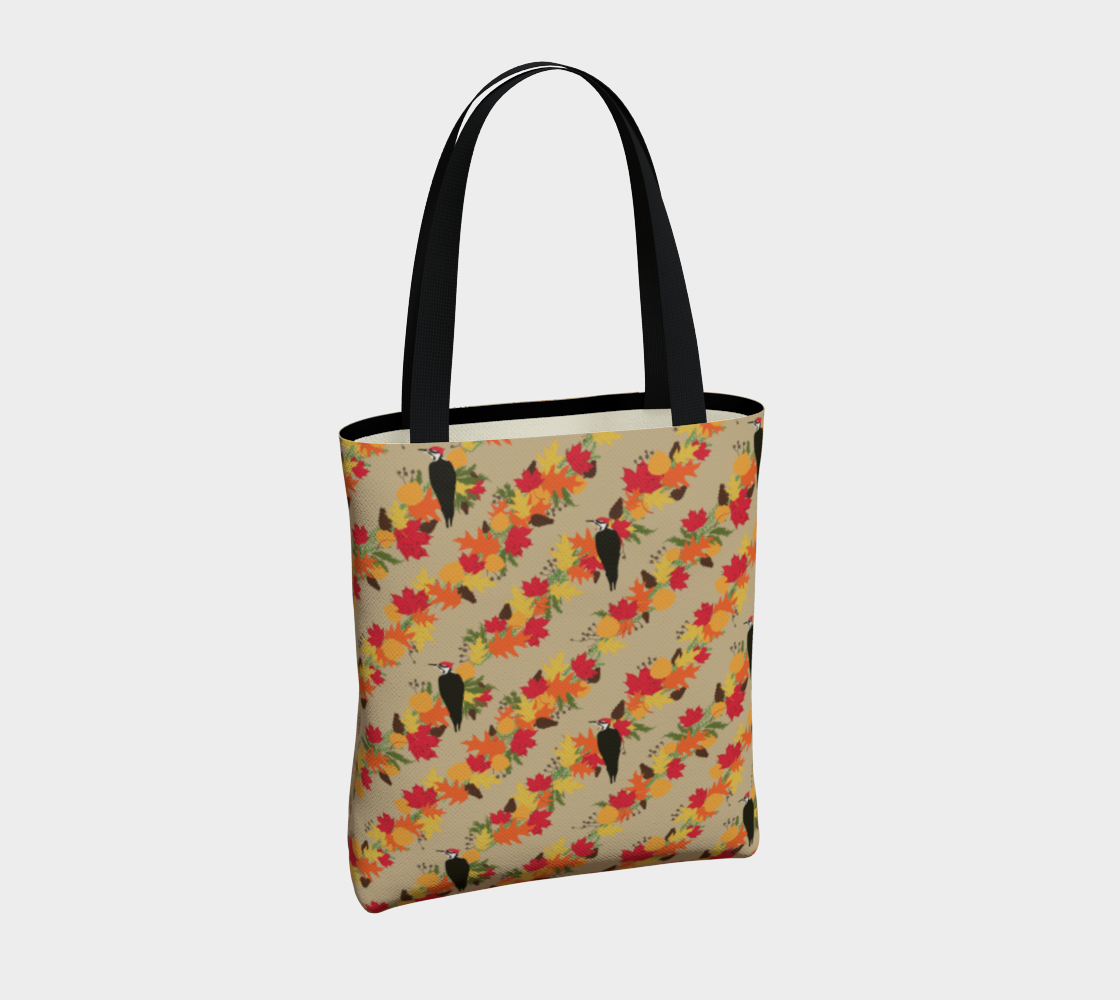 Woodpecker duo basic tote