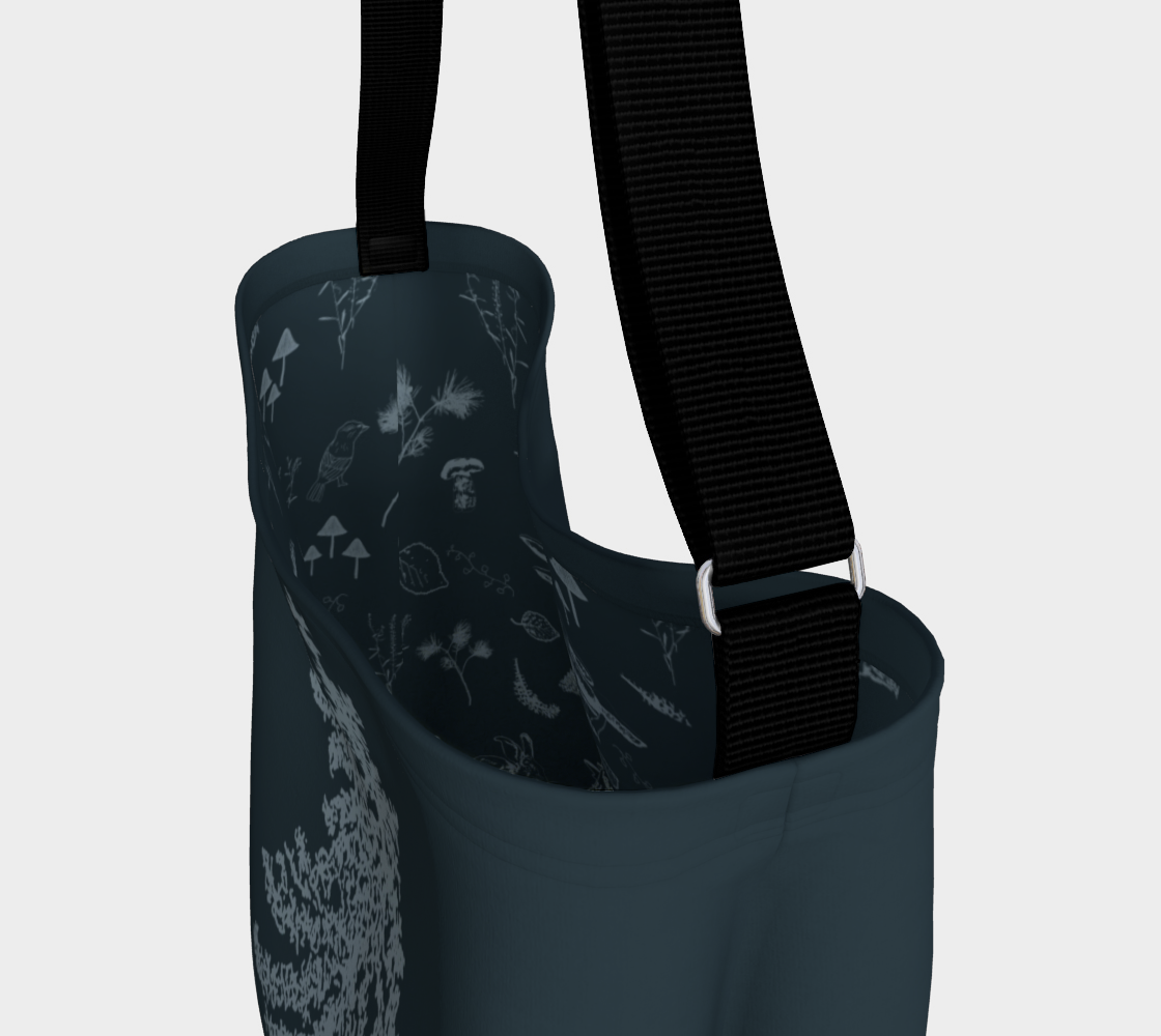Fawn tree - day tote blue