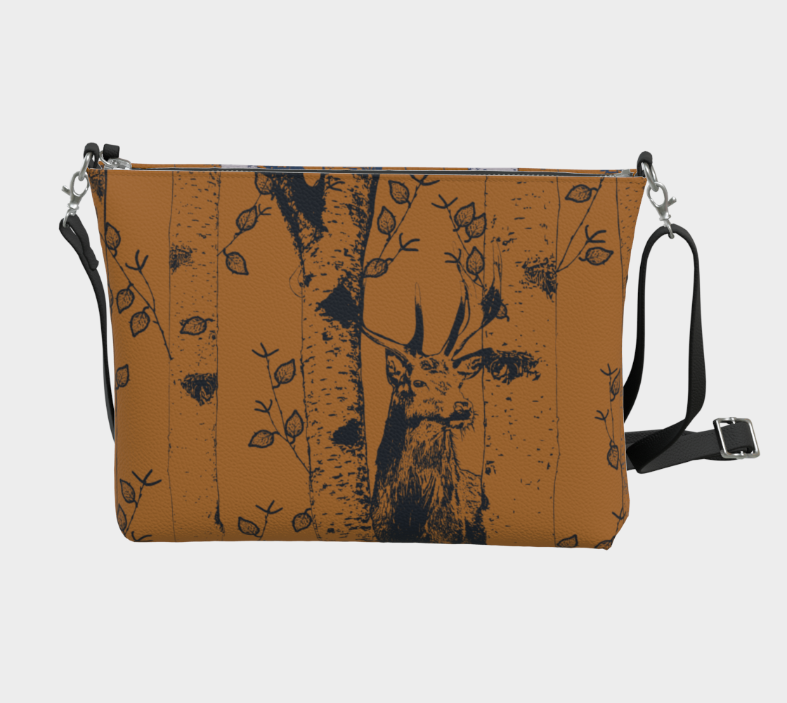 Wood pecker Besties & Stag Crossbody Bag