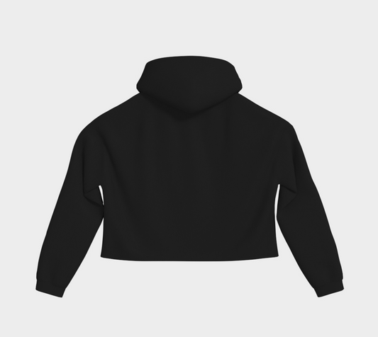 Mushroom trio cropped hoodie