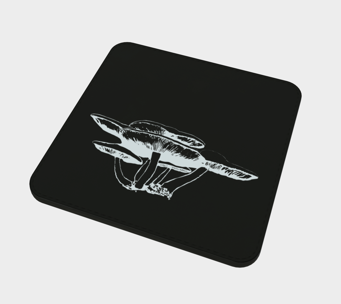 Mushroom cluster coaster