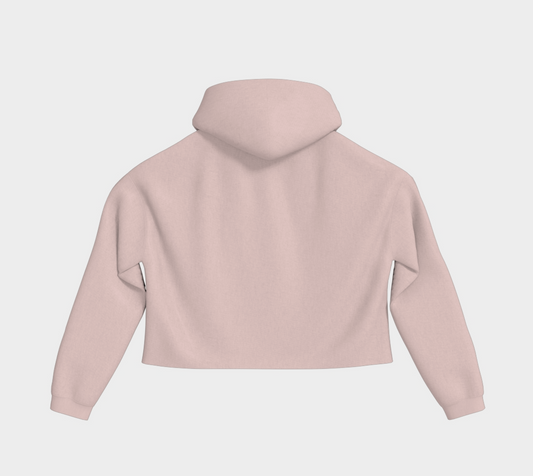 Cat nap crop hoodie