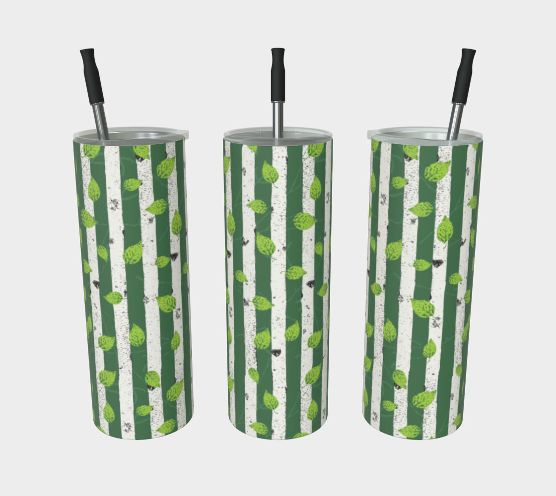 Brave Birch Autumn tumbler