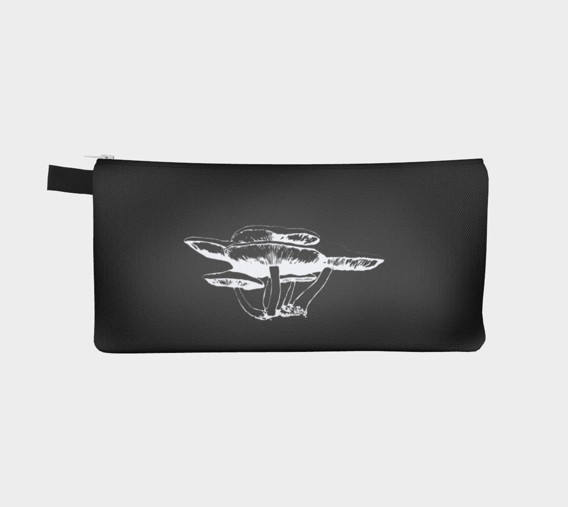 Forest mushroom pencil case