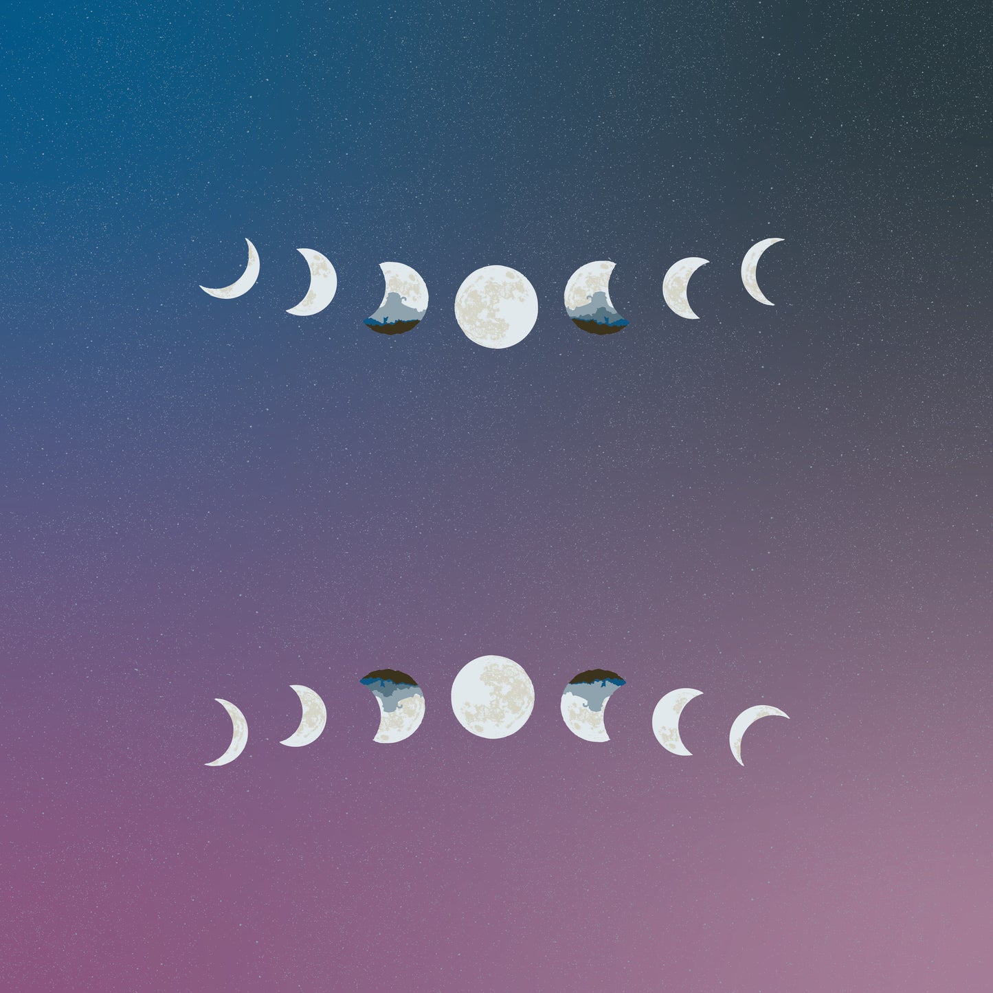 Moon Phase Shapeshifter tote
