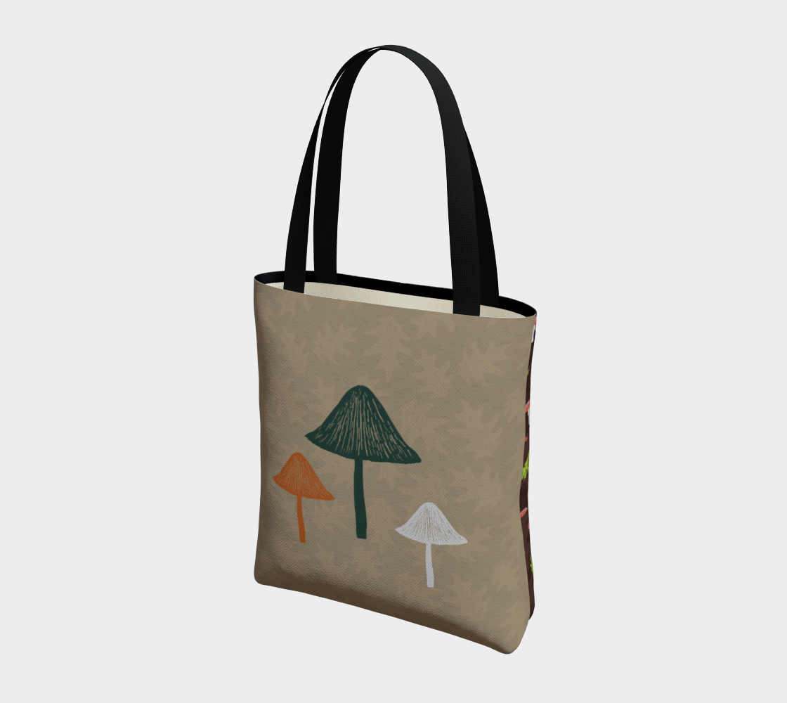 Mushroom duo basic tote