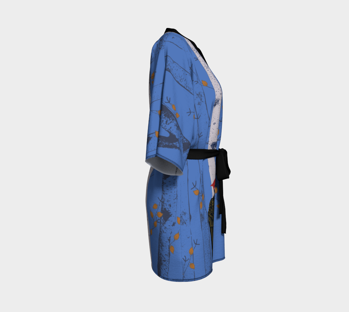 Blue bestie kimono