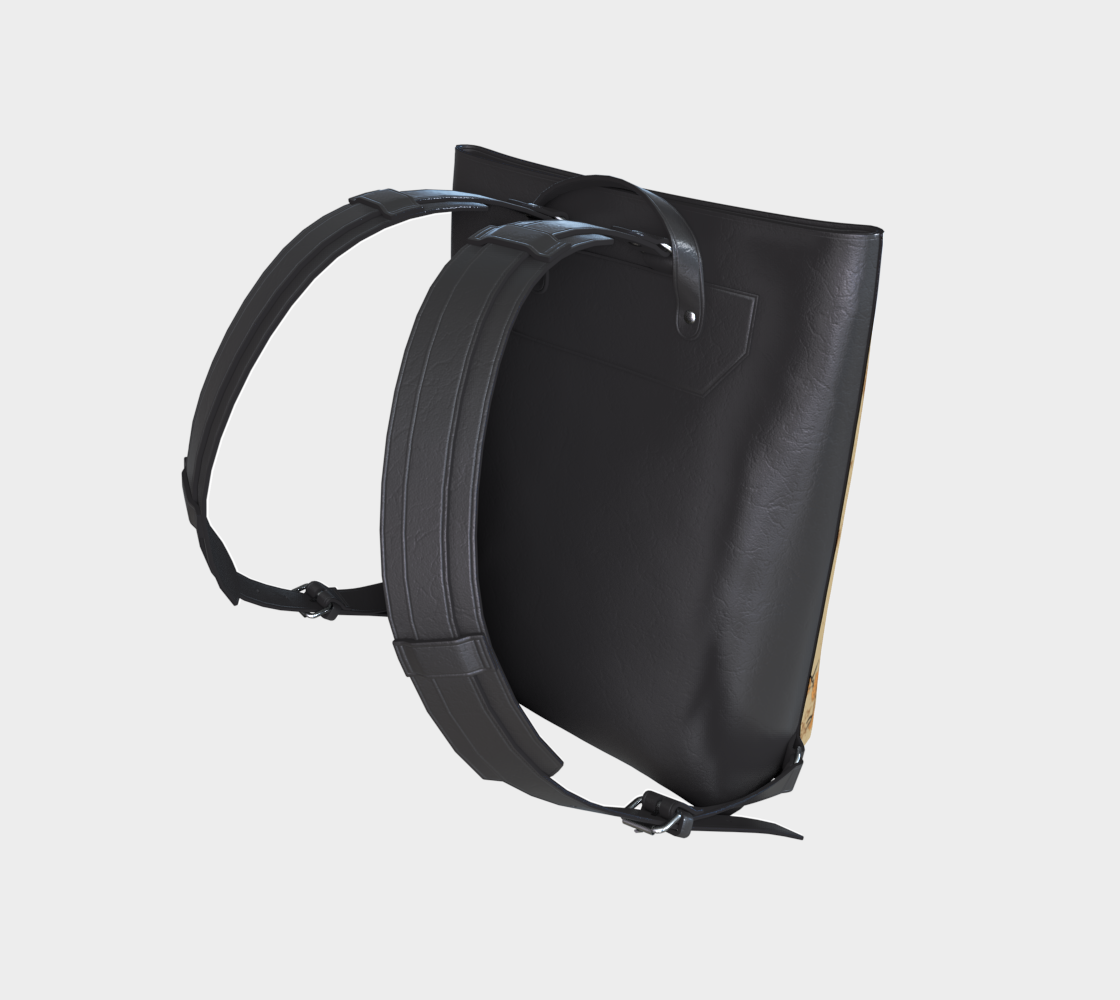 Vegan leather backpack - Woodpecker Bestie