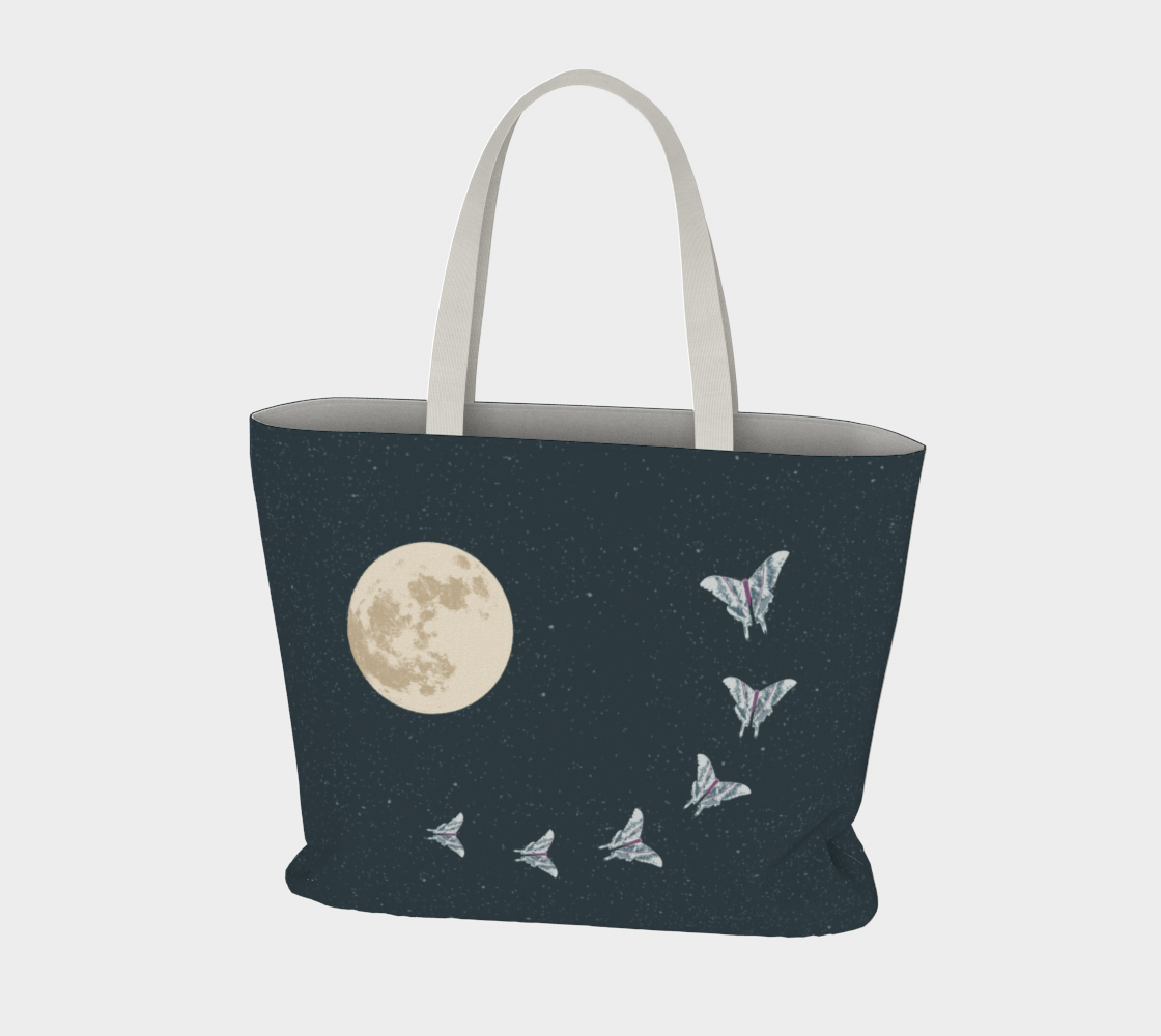 Midnight Moon Market Tote