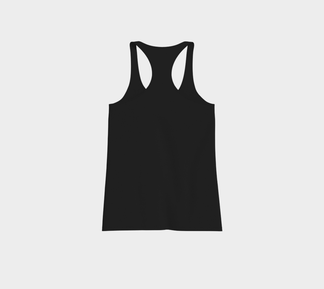 Lunar moth racerback tank