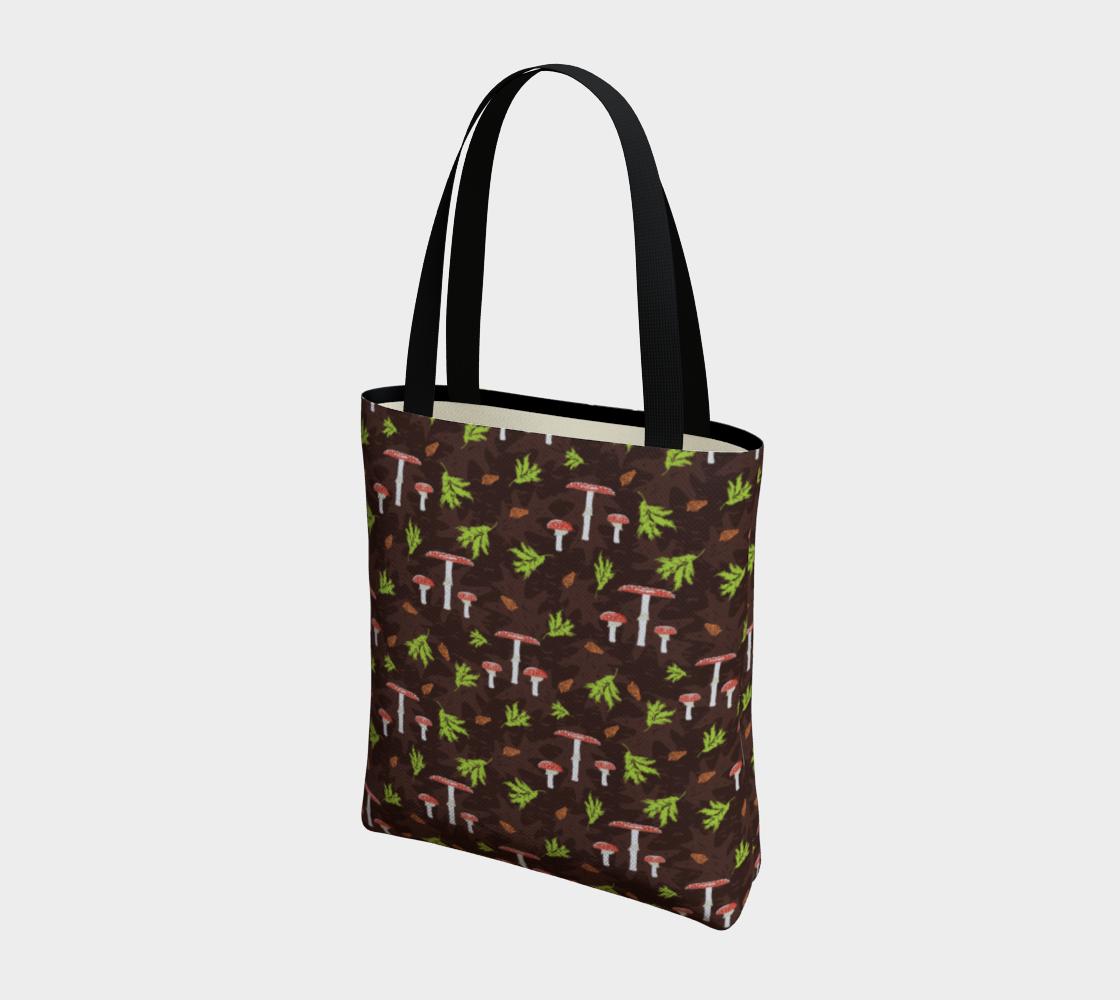 Mighty Mushroom basic tote
