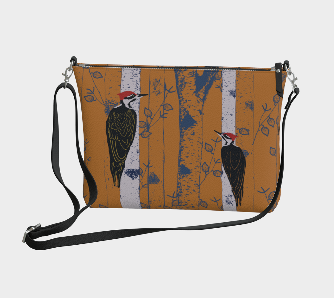 Wood pecker Besties & Stag Crossbody Bag