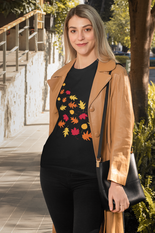 Autumn leaves t-shirt