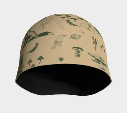 Forest green beanie