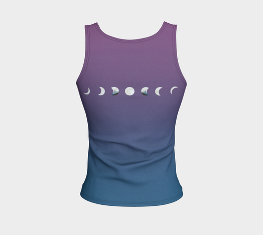 Moon Phase Loose Tank Top
