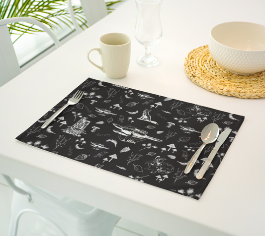 Forest floor placemat