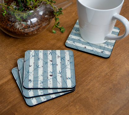 Winter Birch coasters