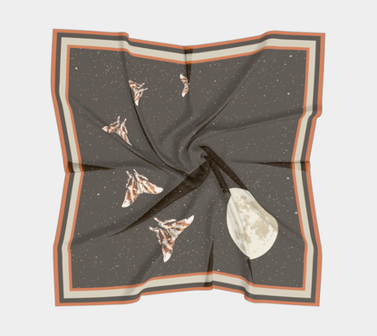 Lunar Moon Square Scarf