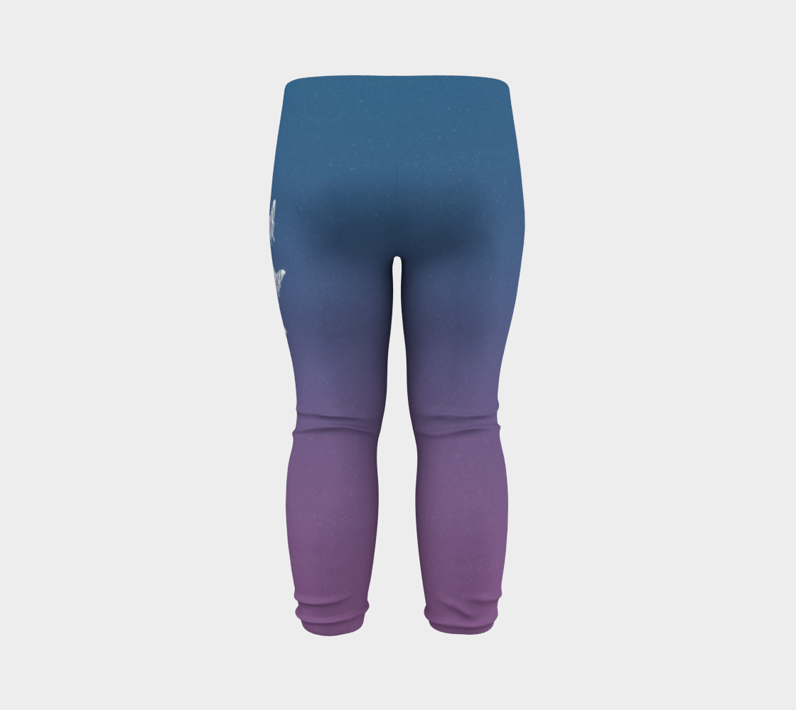 Midnight Moth baby leggings