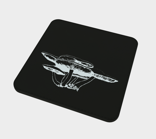 Mushroom cluster coaster