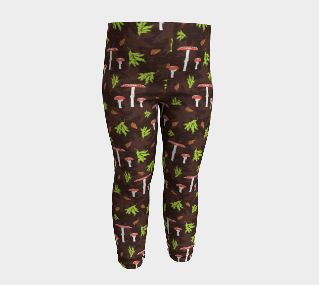 Mighty Mushroom Baby Leggines