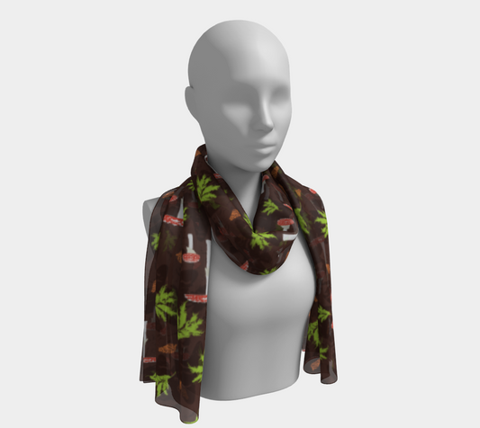 Mighty Mushroom Scarf