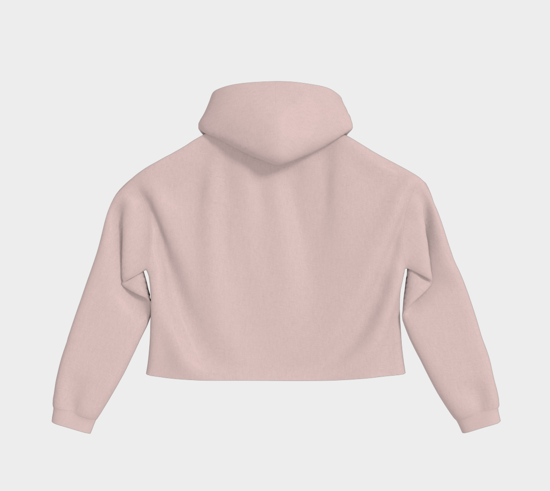 Cat nap crop hoodie