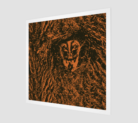 Samhain owl print