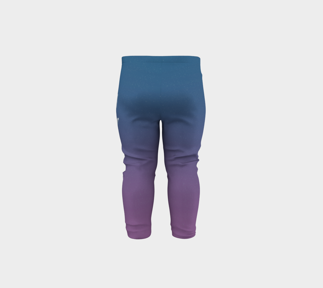 Midnight Moth baby leggings