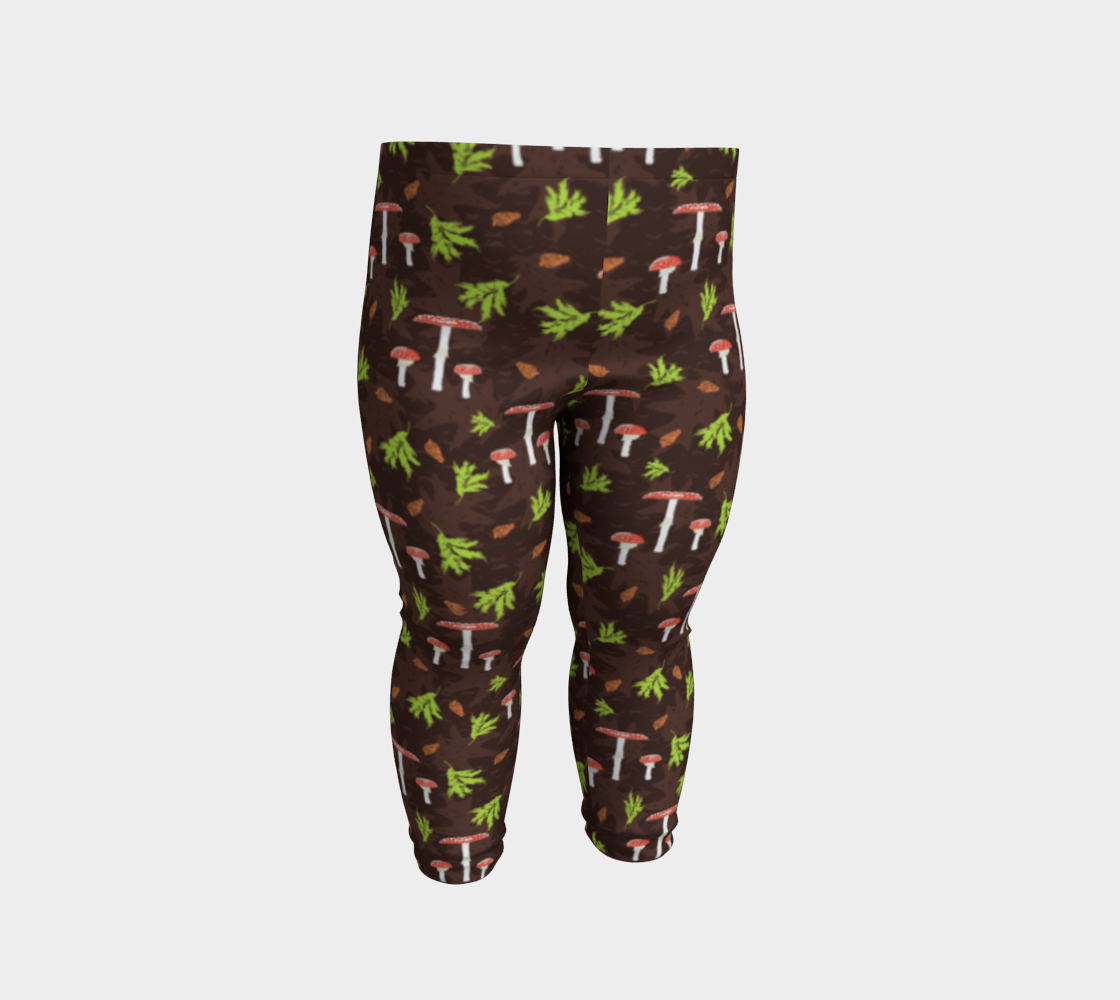 Mighty Mushroom Baby Leggines