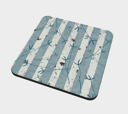 Winter Birch coasters