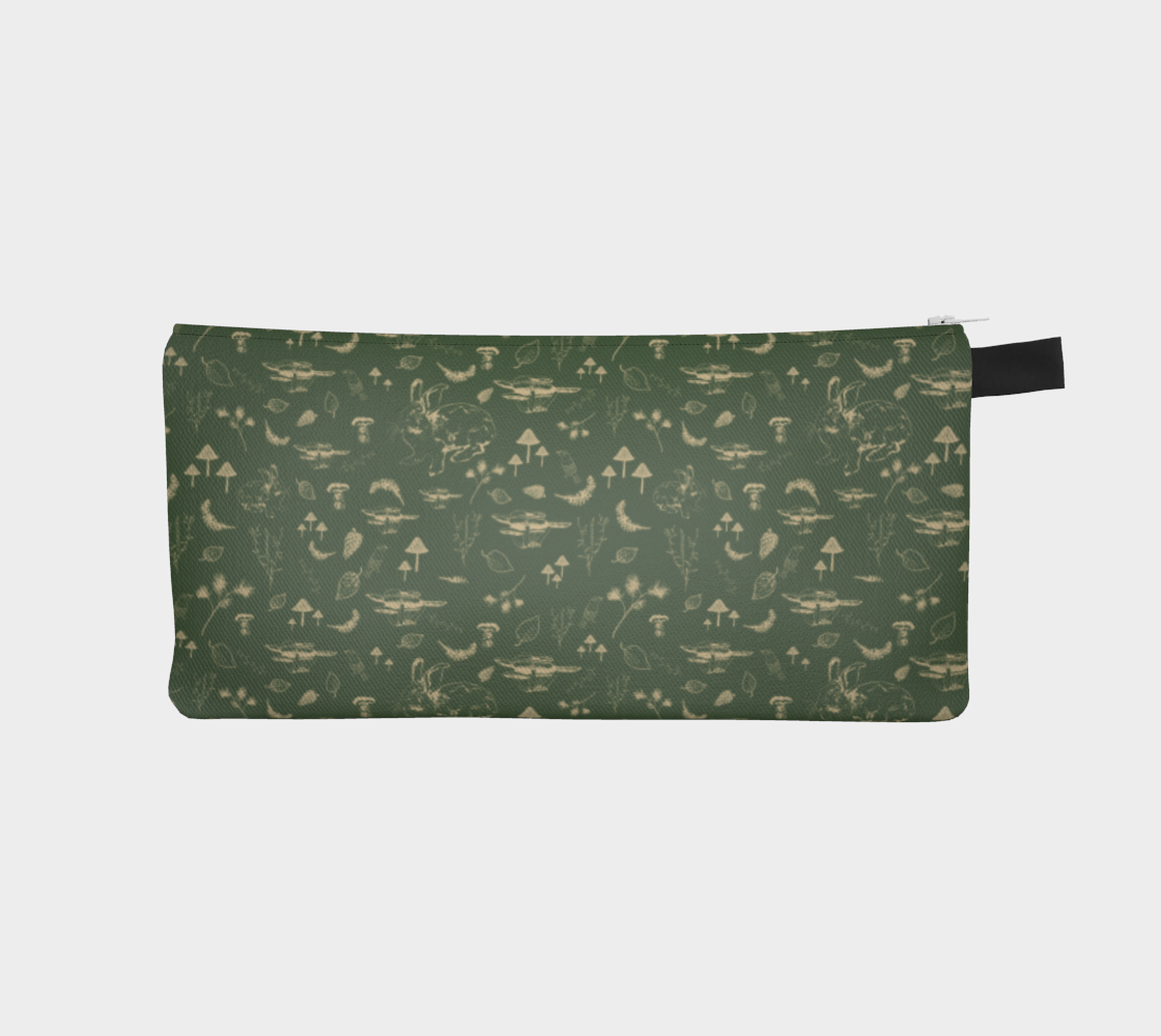 Pencil case - golden sage