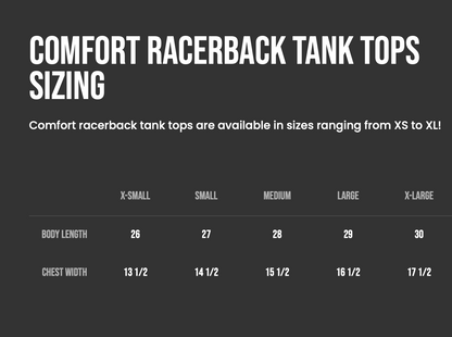 Lunar moth racerback tank