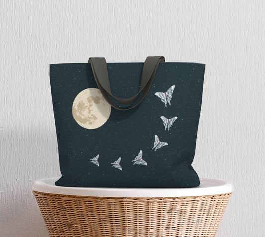 Midnight Moon Market Tote