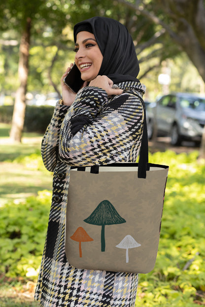 Mushroom duo basic tote