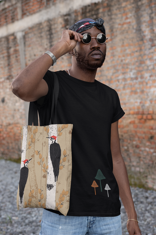 Woodpecker duo basic tote
