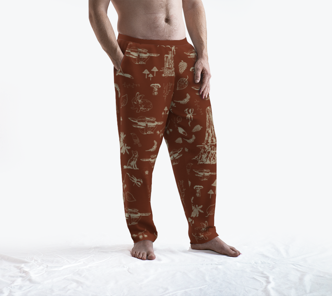 Forest Floor Lunge Pants - orange