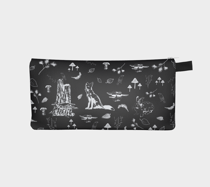 Forest mushroom pencil case