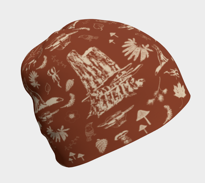 Foxy forest beanie