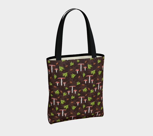 Mighty Mushroom basic tote