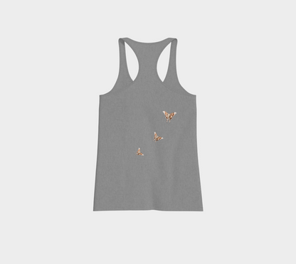 Lunar moth racerback tank