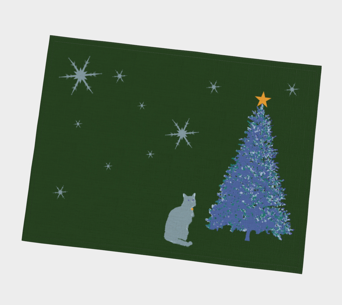 Star of the Show Placemat - green