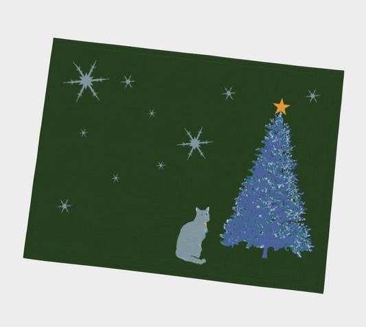 Star of the Show Placemat - green