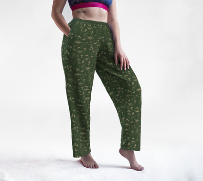 Forest Floor Lounge Pants - Golden Sage